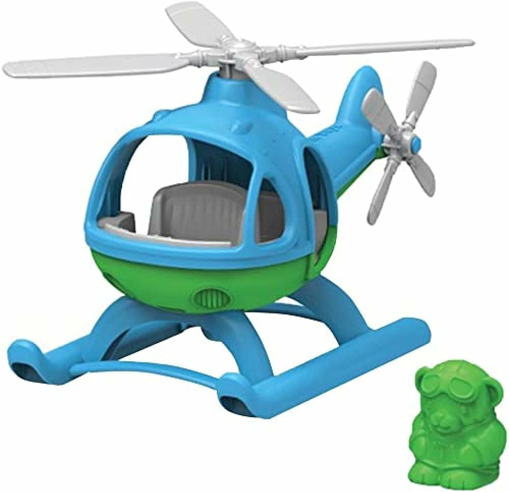 Helicopter  Blue/Green  |  Helicopters All Toys Helicopters