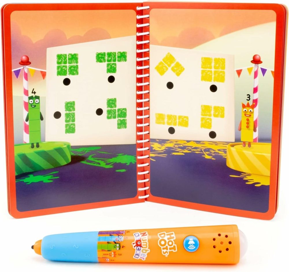 Hot Dots Numberblocks Workbook Numbers 1-10 With Interactive Pen  75+ Activities  Gift For Kids Ages 4+  |  Early Development & Activity Toys All Toys Early Development & Activity Toys