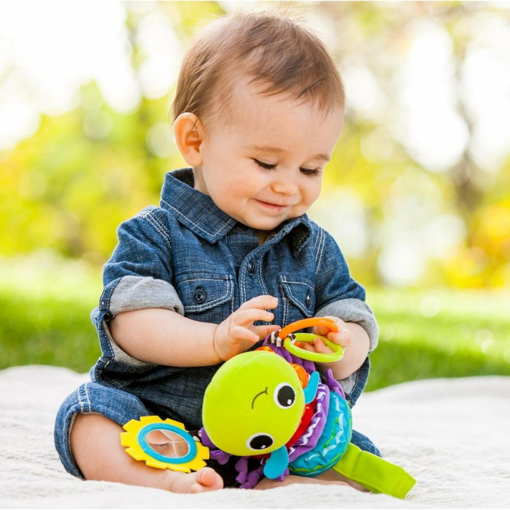 Hug And Tug Musical Bug  |  Rattles & Plush Rings All Toys Rattles & Plush Rings