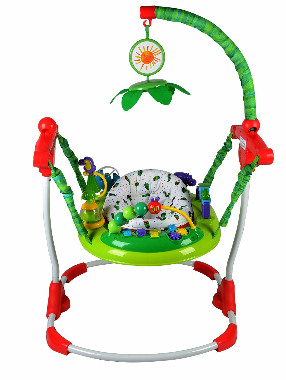 Hungry Caterpillar – Jumper For Baby With 10+ Activities Including Sensory Toys – Jpma Certified And Safe – 360 Spin  Adjustable Height  |  Activity Centers Activity Centers Activity Centers