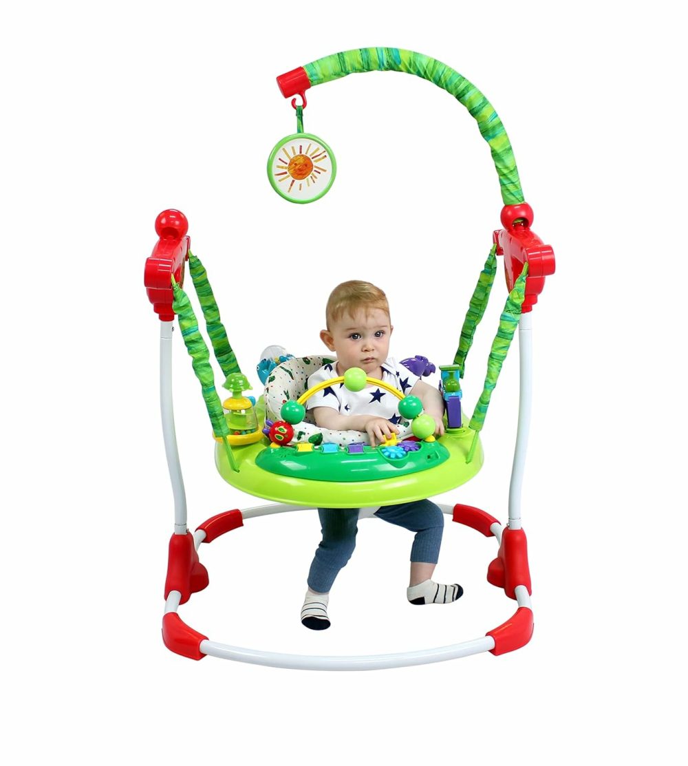 Hungry Caterpillar – Jumper For Baby With 10+ Activities Including Sensory Toys – Jpma Certified And Safe – 360 Spin  Adjustable Height  |  Activity Centers Activity Centers Activity Centers