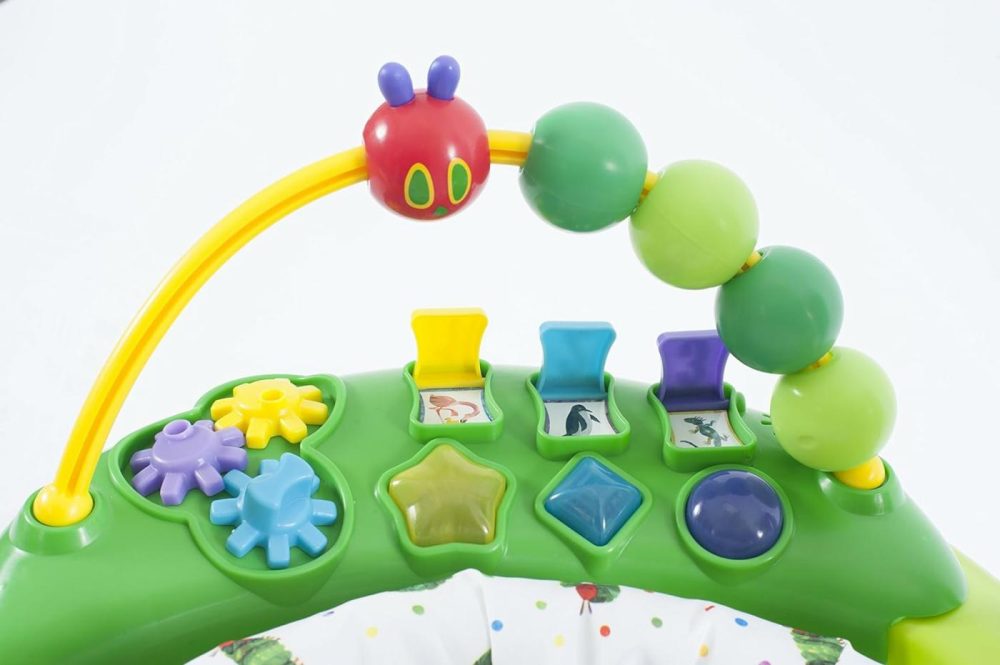 Hungry Caterpillar – Jumper For Baby With 10+ Activities Including Sensory Toys – Jpma Certified And Safe – 360 Spin  Adjustable Height  |  Activity Centers Activity Centers Activity Centers