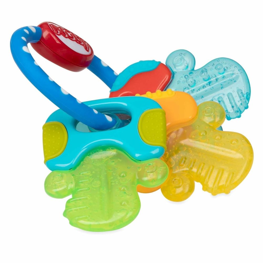 Ice Gel Teether Keys  |  Teethers All Toys 1 Pack - Blue