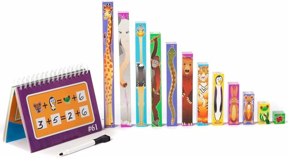 Inchimals – Animal-Themed Measuring Blocks  Math Learning  Ages 3+  |  Science Kits & Toys All Toys Science Kits & Toys