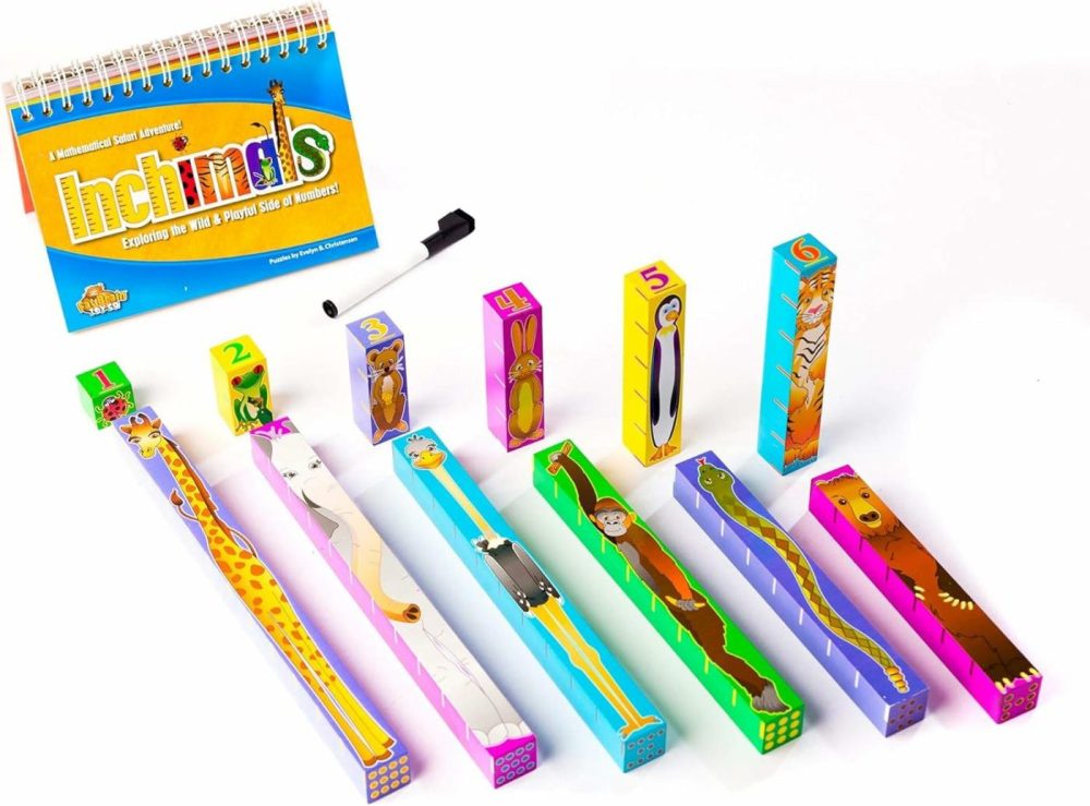 Inchimals – Animal-Themed Measuring Blocks  Math Learning  Ages 3+  |  Science Kits & Toys All Toys Science Kits & Toys