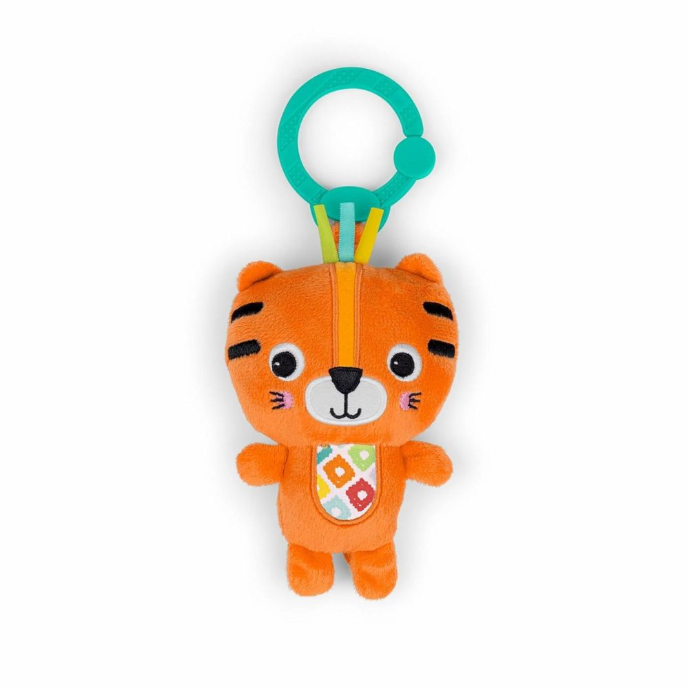 Jingle Joy Reach & Rattle Toy For Stroller – Tiger With Chime Sounds – Unisex  Newborn +  |  Rattles & Plush Rings All Toys Rattles & Plush Rings