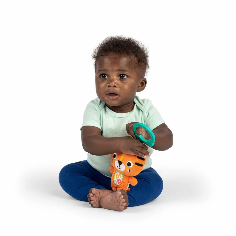 Jingle Joy Reach & Rattle Toy For Stroller – Tiger With Chime Sounds – Unisex  Newborn +  |  Rattles & Plush Rings All Toys Rattles & Plush Rings