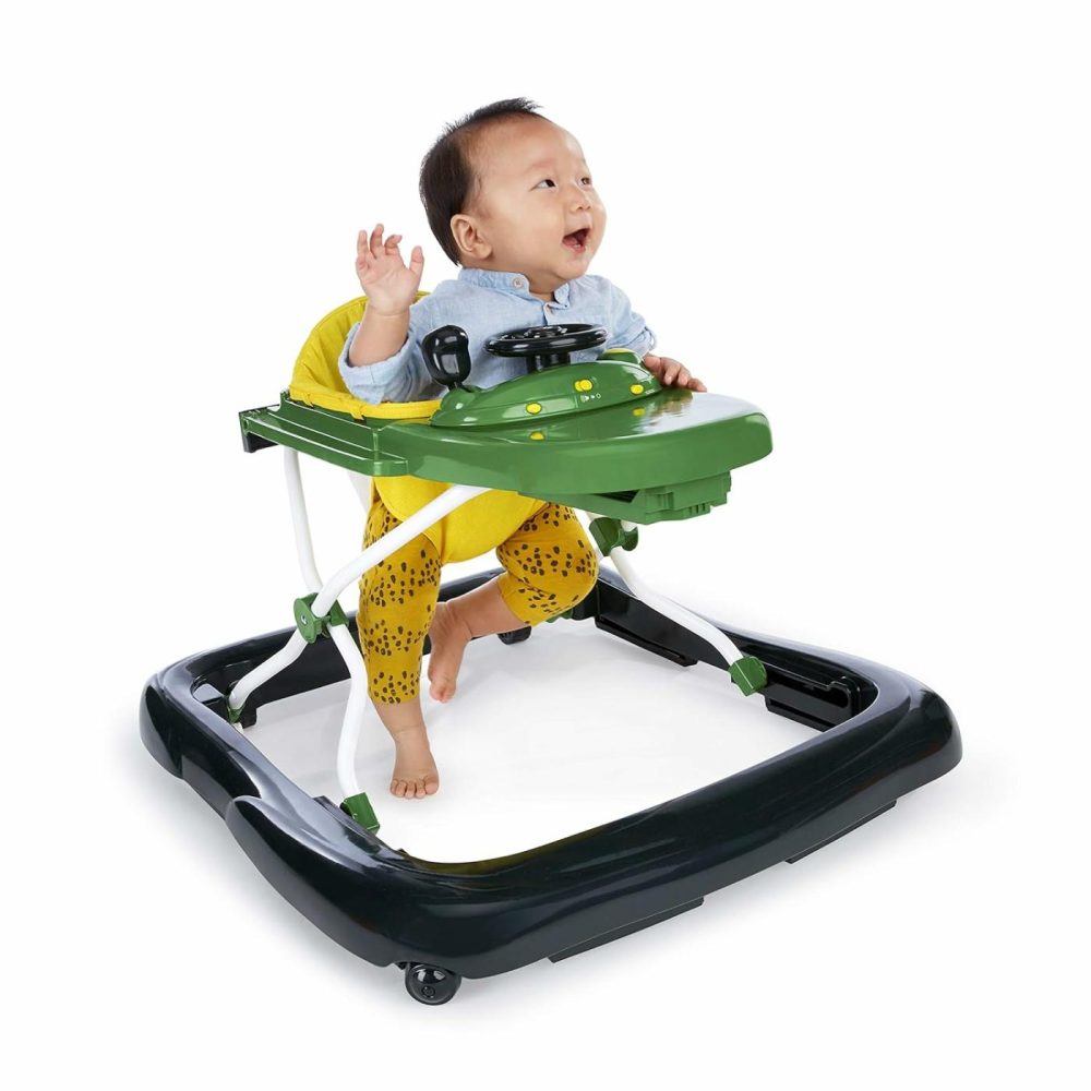 John Deere 4-In-1 Gator Green Baby Activity Center & Push Walker With Removable Interactive Steering Wheel Toy  6 Months And Up  |  Push & Pull Toys All Toys Push & Pull Toys