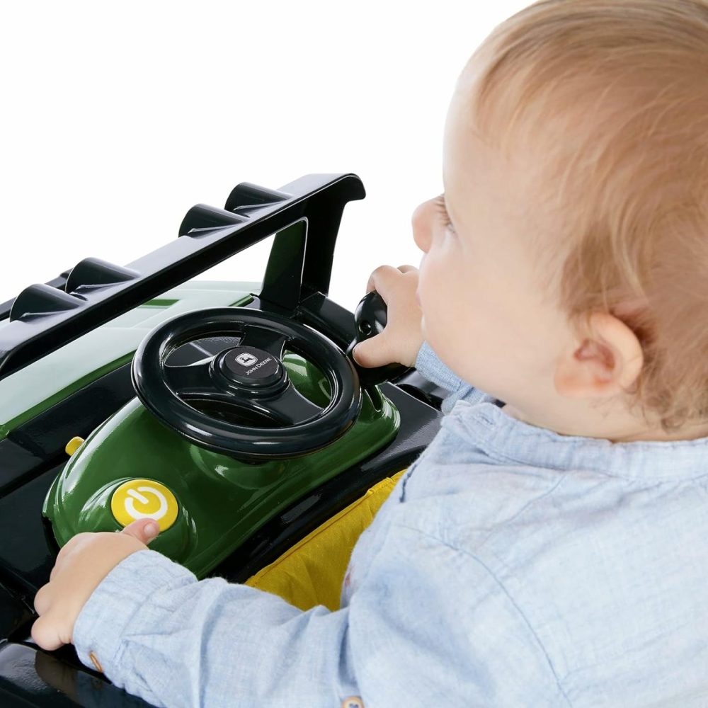 John Deere 4-In-1 Gator Green Baby Activity Center & Push Walker With Removable Interactive Steering Wheel Toy  6 Months And Up  |  Push & Pull Toys All Toys Push & Pull Toys