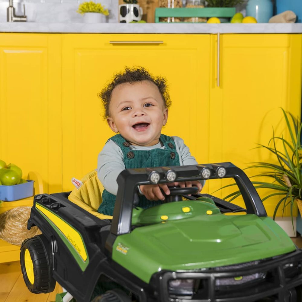 John Deere 4-In-1 Gator Green Baby Activity Center & Push Walker With Removable Interactive Steering Wheel Toy  6 Months And Up  |  Push & Pull Toys All Toys Push & Pull Toys