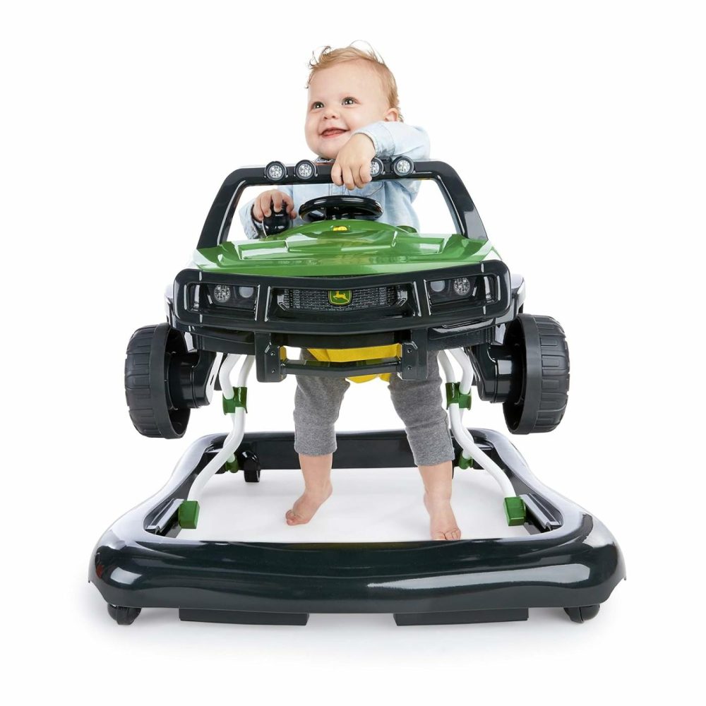 John Deere 4-In-1 Gator Green Baby Activity Center & Push Walker With Removable Interactive Steering Wheel Toy  6 Months And Up  |  Push & Pull Toys All Toys Push & Pull Toys