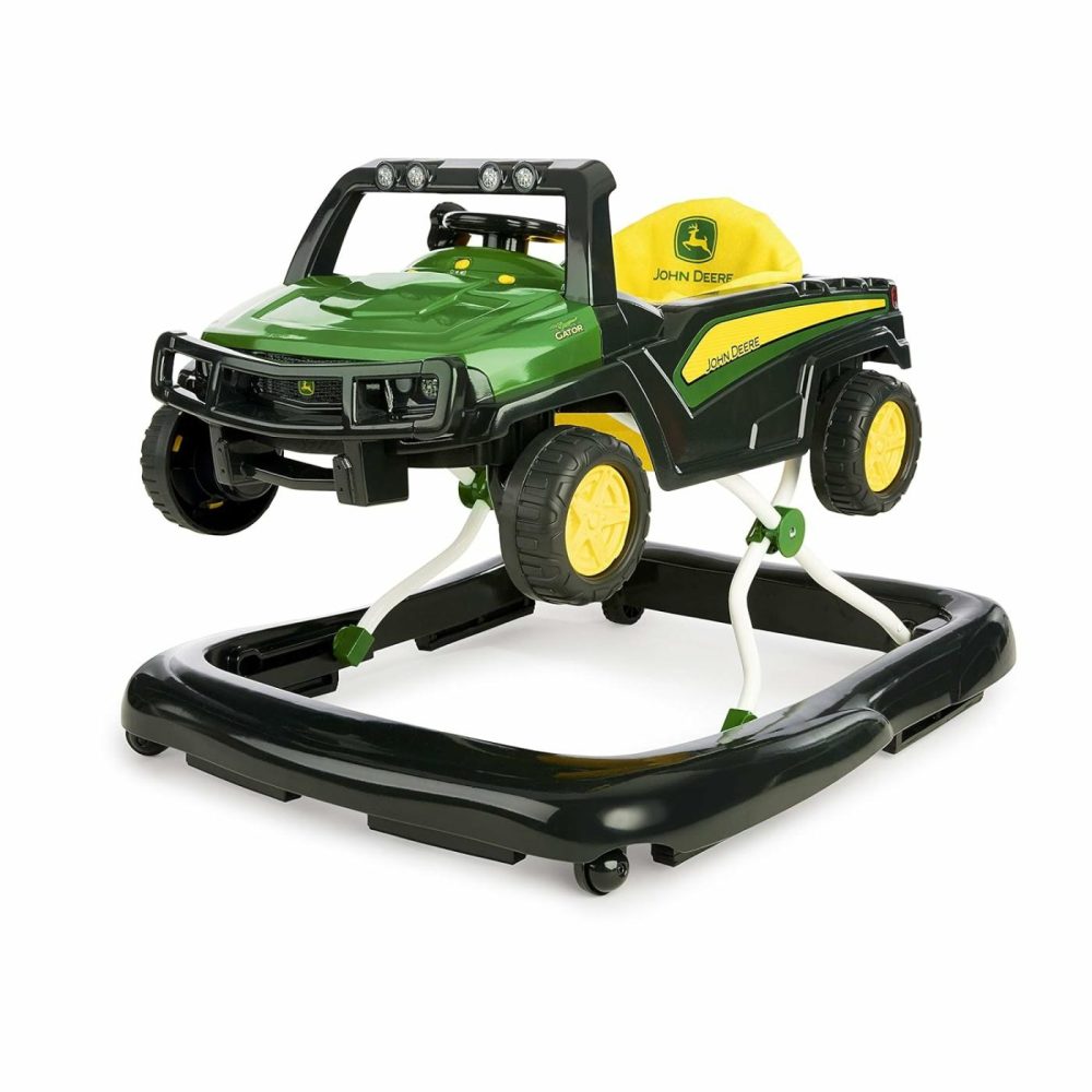 John Deere 4-In-1 Gator Green Baby Activity Center & Push Walker With Removable Interactive Steering Wheel Toy  6 Months And Up  |  Push & Pull Toys All Toys Push & Pull Toys