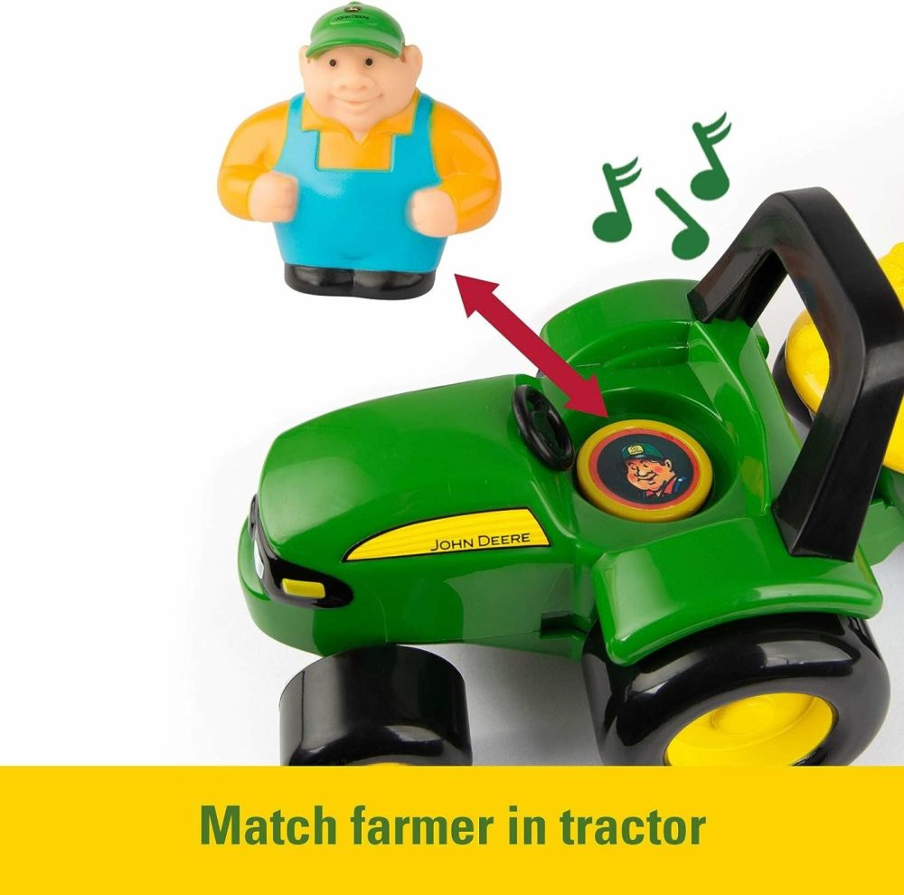 John Deere Animal Sounds Hayride Musical Tractor Toy – Musical Hayride Toddler Toys – Includes Farmer Figure  Tractor  And 4 Farm Animals – Toddler Music Toys – Ages 12 Months And Up  |  Musical Toys All Toys