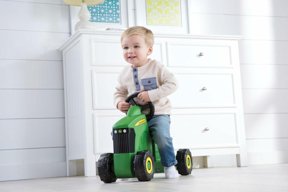 John Deere Sit ‘N Scoot Activity Tractor Toy – Foot To Floor Kids Ride On Toys – John Deere Tractor Toys For Toddlers – 20 X 9.8 X 16.15 Inches – Green – Ages 2 Years And Up  |  Push & Pull Toys All Toys Push & Pull Toys