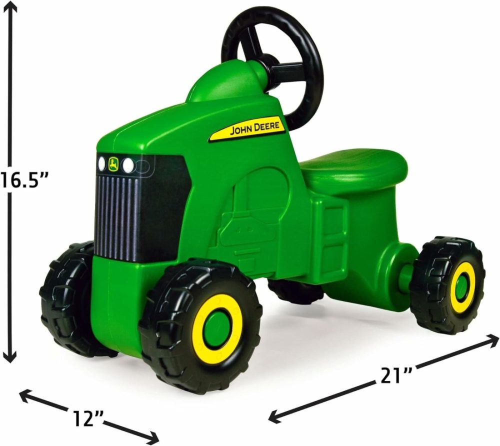 John Deere Sit ‘N Scoot Activity Tractor Toy – Foot To Floor Kids Ride On Toys – John Deere Tractor Toys For Toddlers – 20 X 9.8 X 16.15 Inches – Green – Ages 2 Years And Up  |  Push & Pull Toys All Toys Push & Pull Toys