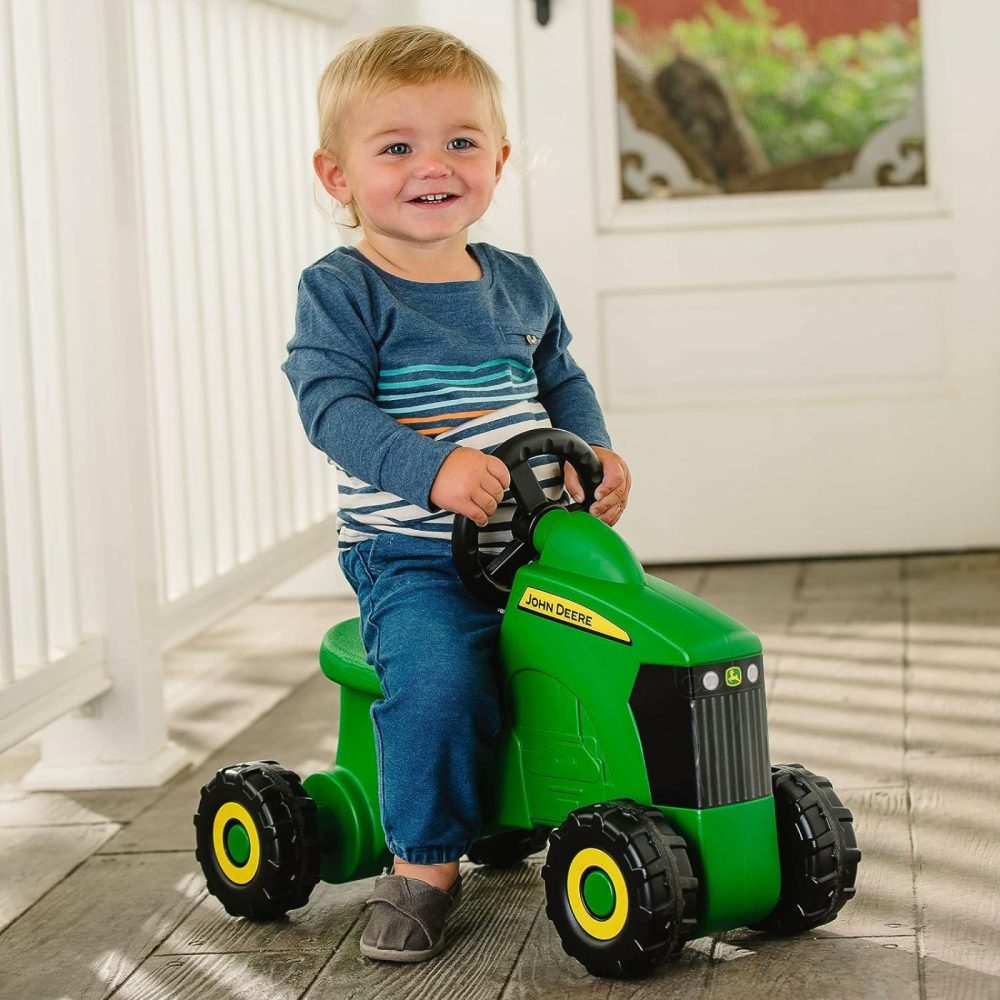 John Deere Sit ‘N Scoot Activity Tractor Toy – Foot To Floor Kids Ride On Toys – John Deere Tractor Toys For Toddlers – 20 X 9.8 X 16.15 Inches – Green – Ages 2 Years And Up  |  Push & Pull Toys All Toys Push & Pull Toys