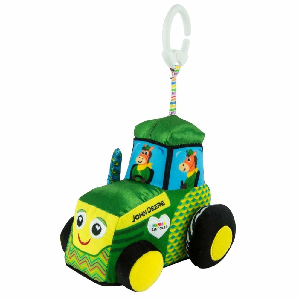 John Deere Tractor Car Seat And Stroller Toy – Soft Baby Hanging Toys – Baby Crinkle Toys With High Contrast Colors – Baby Travel Toys Ages 0 Months And Up  |  Car Seat & Stroller Toys All Toys Car Seat & Stroller Toys