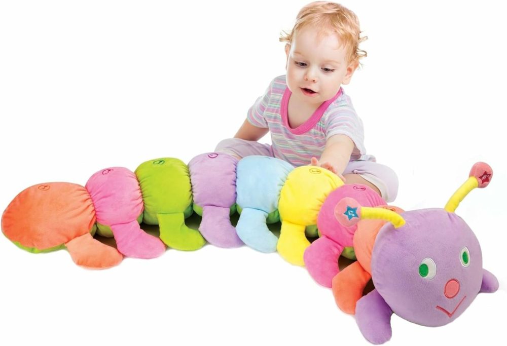 Jumbo Musical Caterpillar Plush Toy – Plays Fun Songs And 8 Musical Key Notes | For Children & Toddlers  |  Musical Toys All Toys