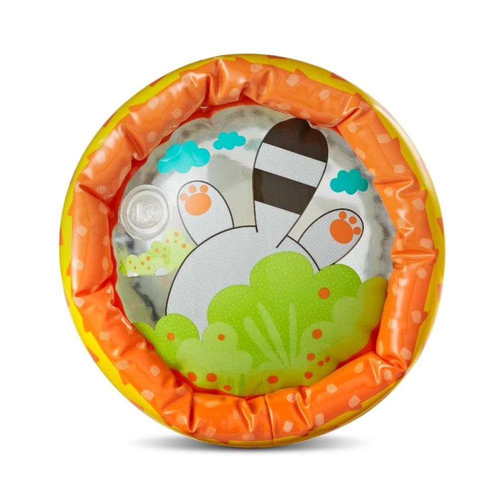 Jungle Peek & Roll – Encourages Crawling  Inflatable Activity Toy With Bouncing Balls Inside  Fun & Friendly Animal Characters  Helps Gross Motor Skill Development  For Babies 6M+  |  Balls All Toys Balls