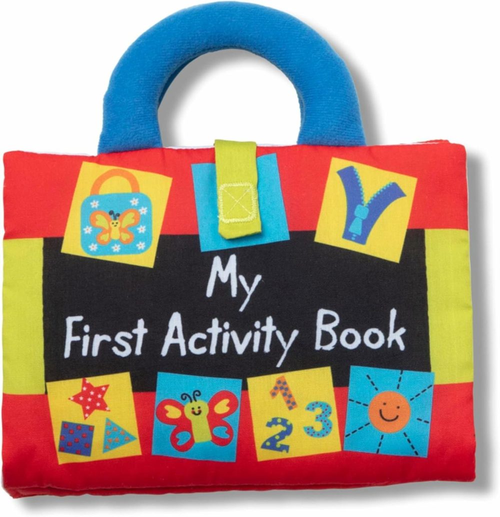 Kids My First Activity Book 8-Page Soft Book For Babies And Toddlers – Early Learning Developmental Plush Soft Activity Book  |  Books All Toys Books