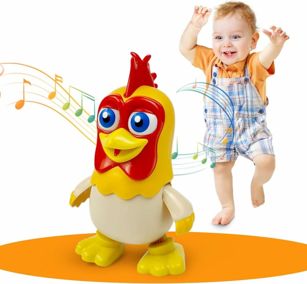 La Granja De Zenon Bartolito Chicken Baby Toys Dancing Toddlers Toys，Music Kids Interactive Early Learning Educational Toys For 1 2 3 4 Year Old Boys Girls Birthday And Christmas  |  Musical Toys All Toys