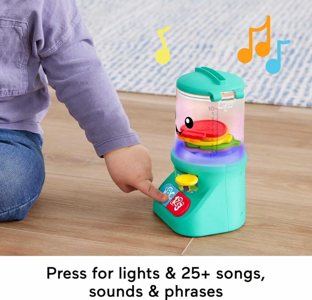 Laugh & Learn Baby & Toddler Toy Counting & Colors Smoothie Maker Pretend Blender With Music & Lights For Ages 9+ Months  |  Electronic Early Development Toys All Toys Electronic Early Development Toys