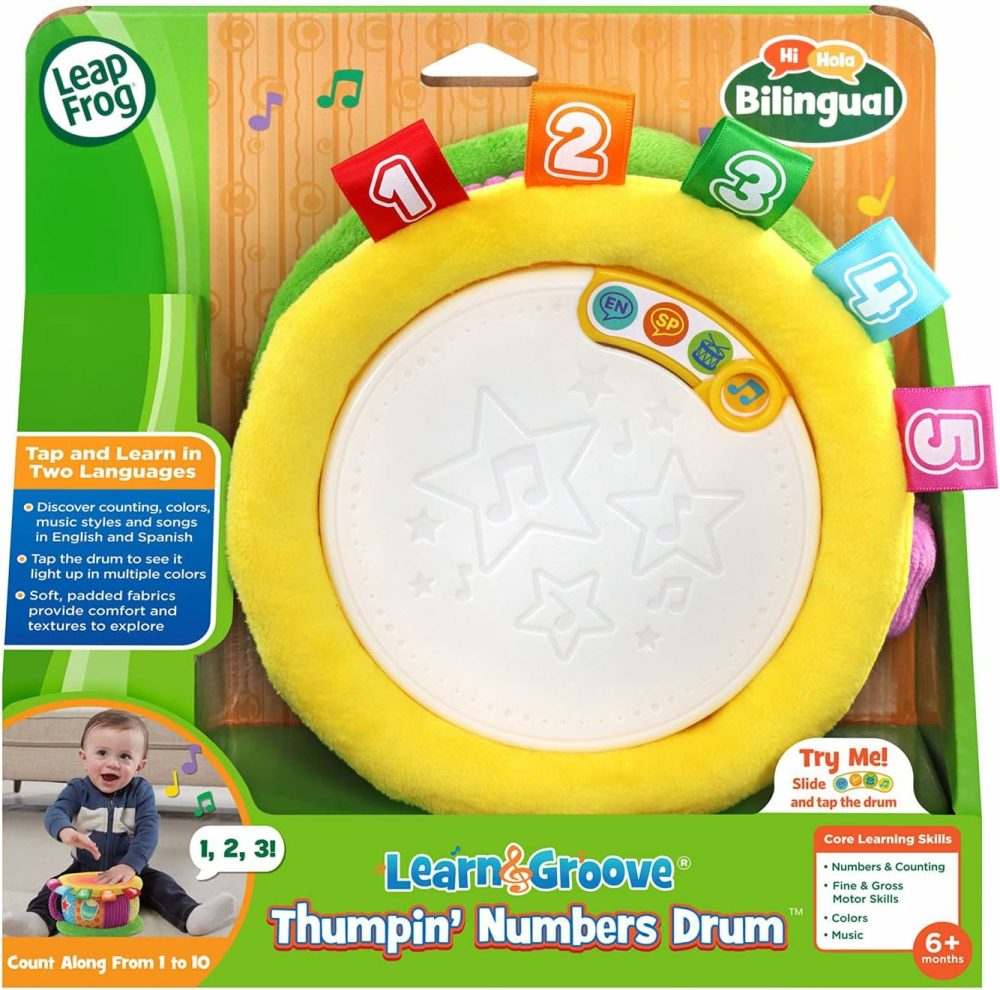 Learn And Groove Thumpin’ Numbers Drum  |  Musical Toys All Toys