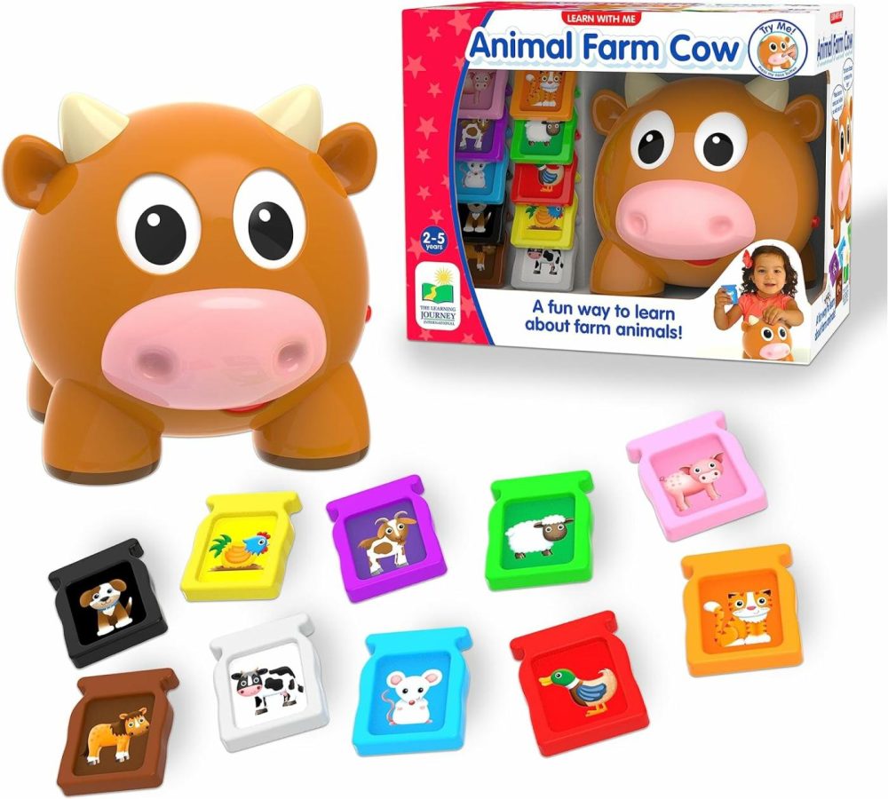 : Learn With Me – Animal Farm – Teaching Toddler Educational Playset – Counting And Sorting – Preschool Learning Toys & Gifts For Boys & Girls Ages 2-5 Years  |  Sorting & Stacking Toys All Toys Sorting & Stacking Toys