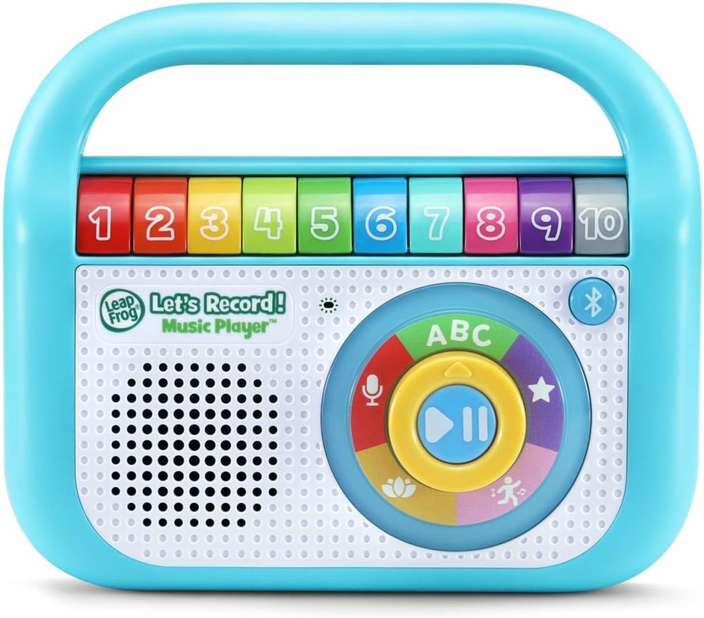 Let’s Record Music Player  Teal  |  Musical Toys All Toys Teal