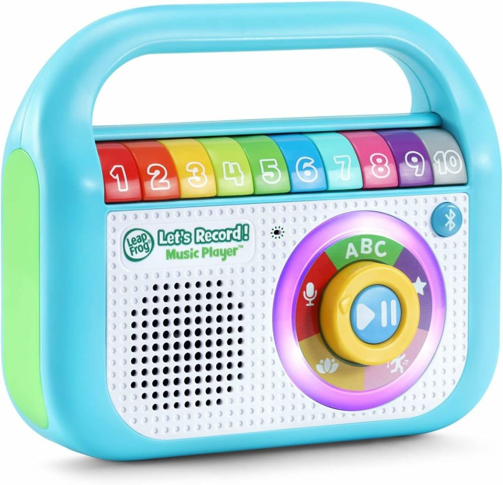 Let’s Record Music Player  Teal  |  Musical Toys All Toys Teal