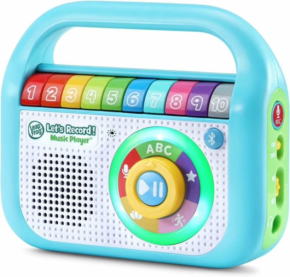 Let’s Record Music Player  Teal  |  Musical Toys All Toys Teal