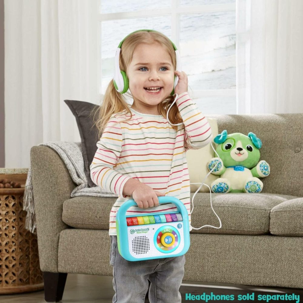 Let’s Record Music Player  Teal  |  Musical Toys All Toys Teal