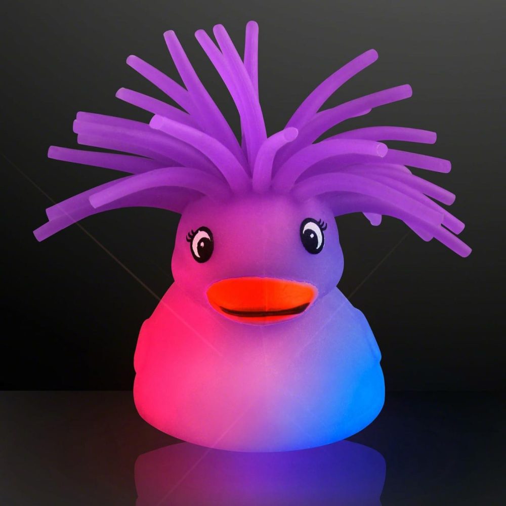 Light Up Funky Flashing Disco Duck (Set Of 6)  |  Bath Toys All Toys Bath Toys