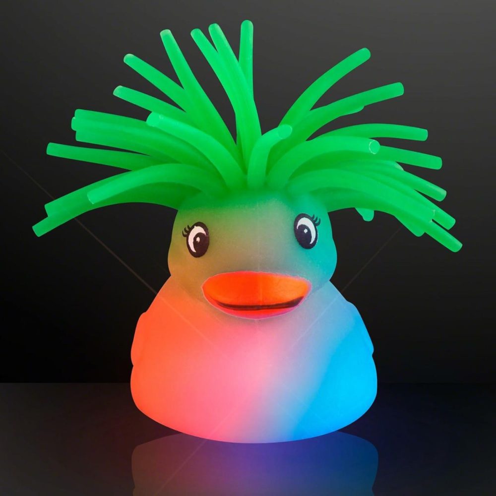 Light Up Funky Flashing Disco Duck (Set Of 6)  |  Bath Toys All Toys Bath Toys