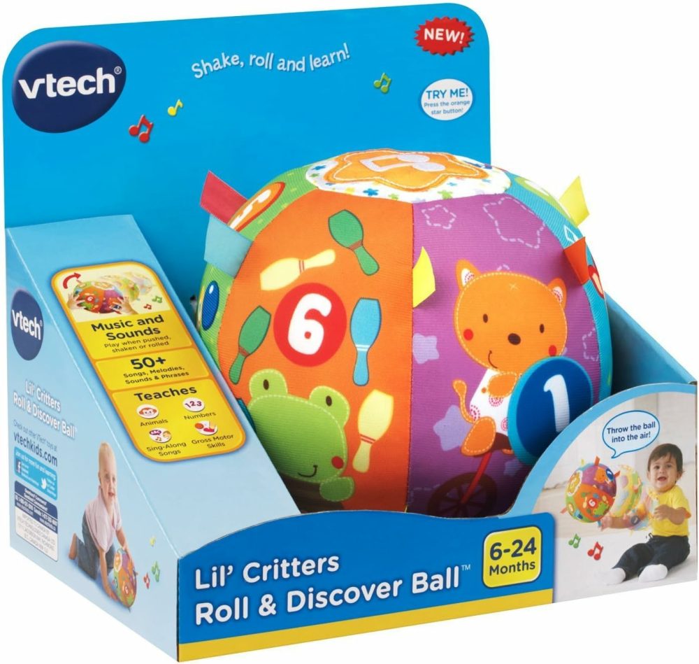 Lil’ Critters Roll & Discover Ball,Multicolor  |  Musical Toys All Toys Standard Packaging