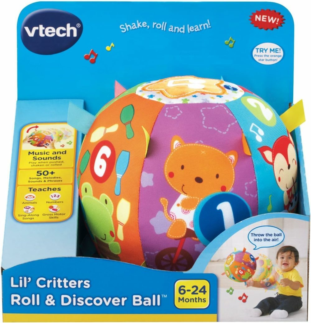 Lil’ Critters Roll & Discover Ball,Multicolor  |  Musical Toys All Toys Standard Packaging