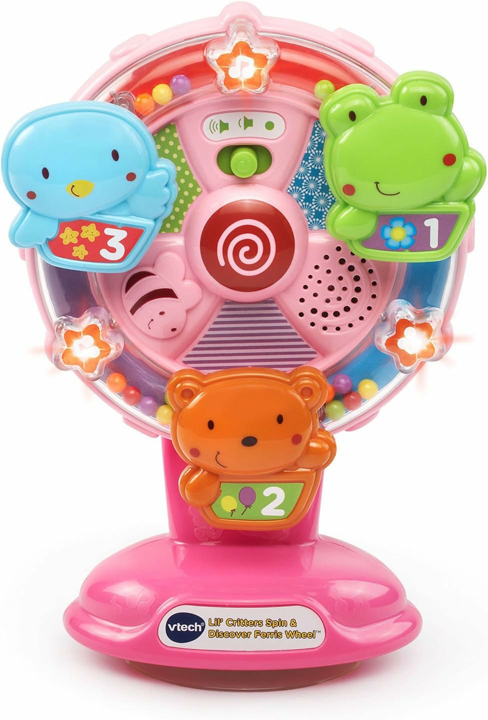 Lil’ Critters Spin And Discover Ferris Wheels  Pink  |  Musical Toys All Toys Pink