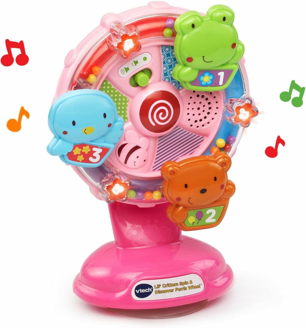 Lil’ Critters Spin And Discover Ferris Wheels  Pink  |  Musical Toys All Toys Pink