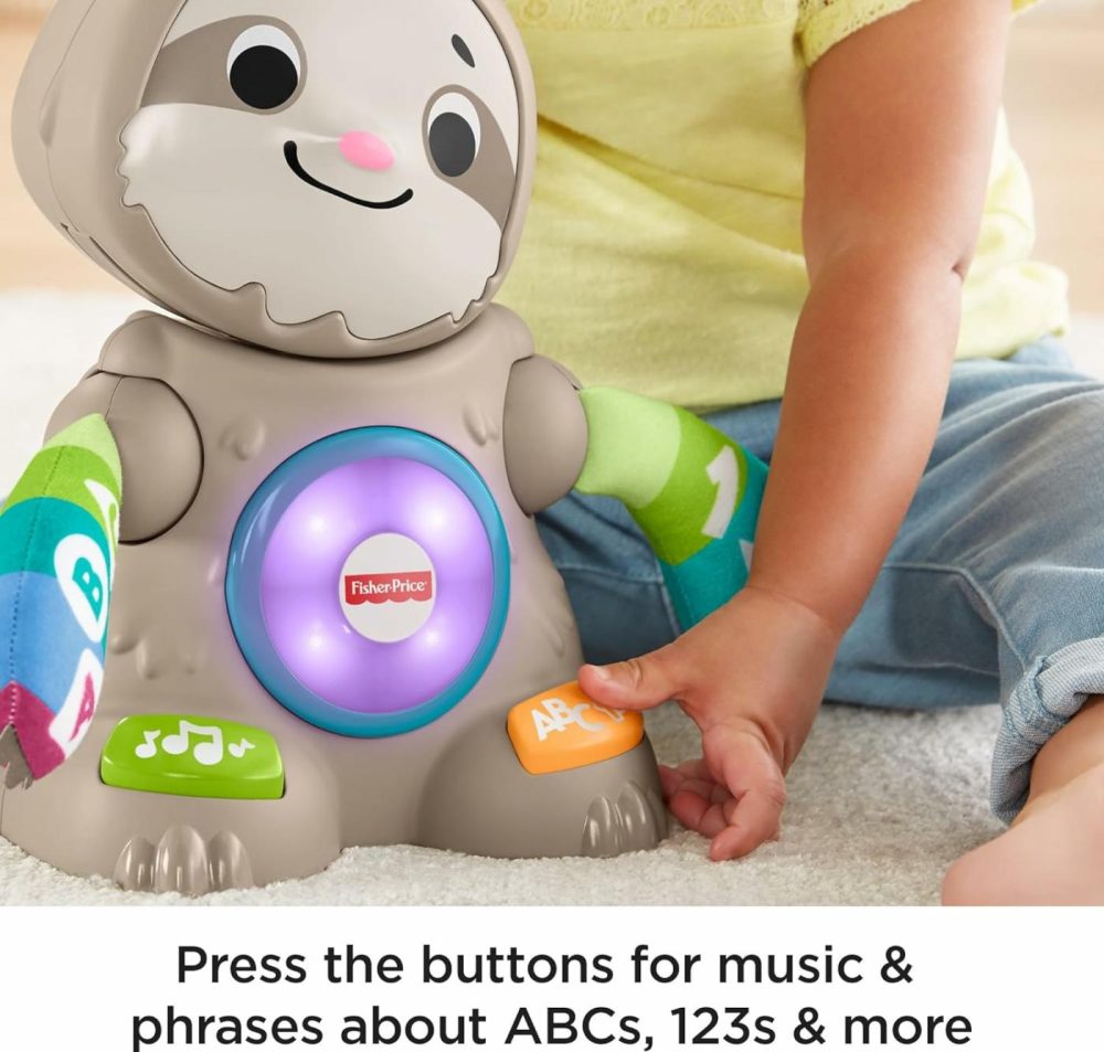 Linkimals Learning Toy Smooth Moves Sloth With Interactive Music And Lights For Infants And Toddlers  |  Musical Toys All Toys