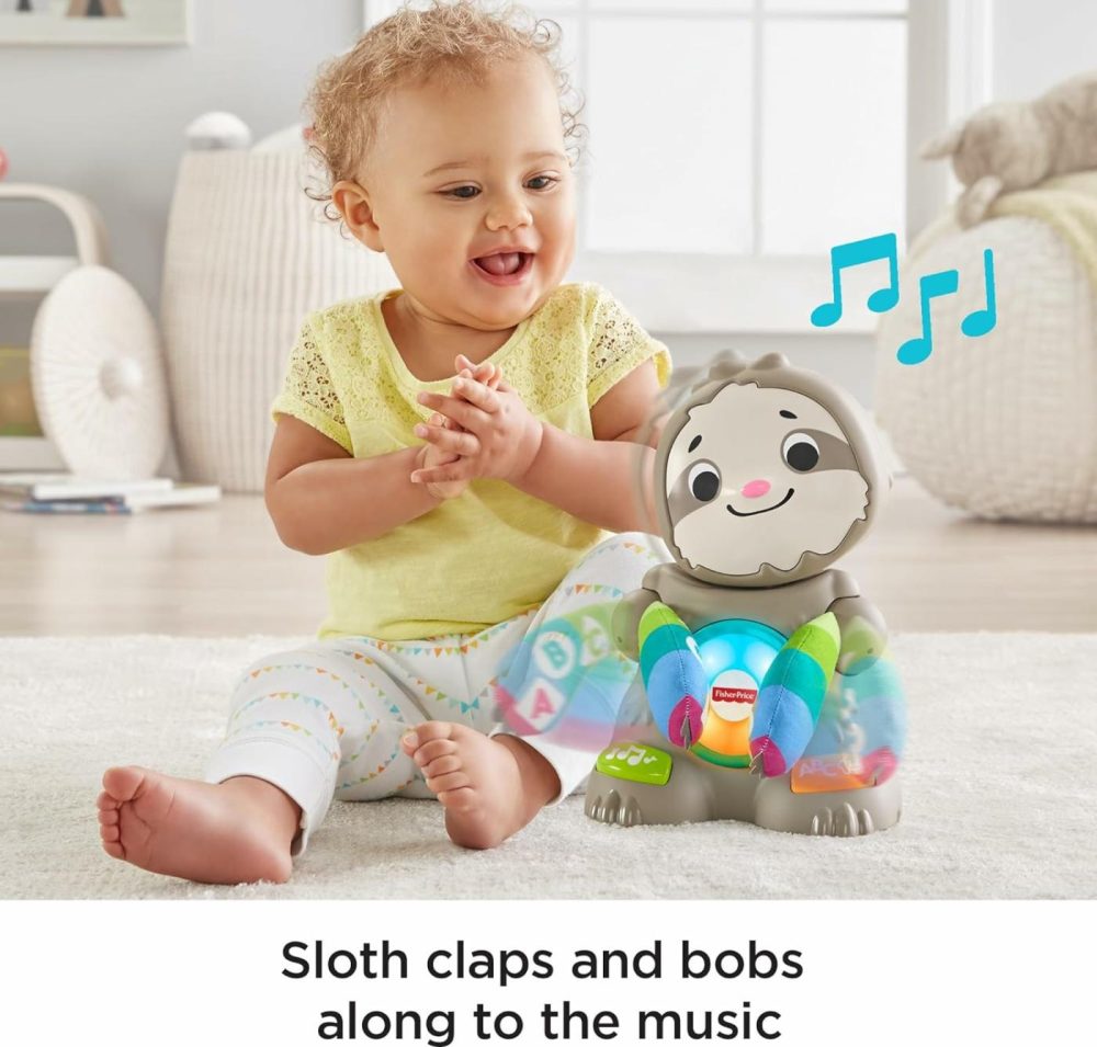 Linkimals Learning Toy Smooth Moves Sloth With Interactive Music And Lights For Infants And Toddlers  |  Musical Toys All Toys