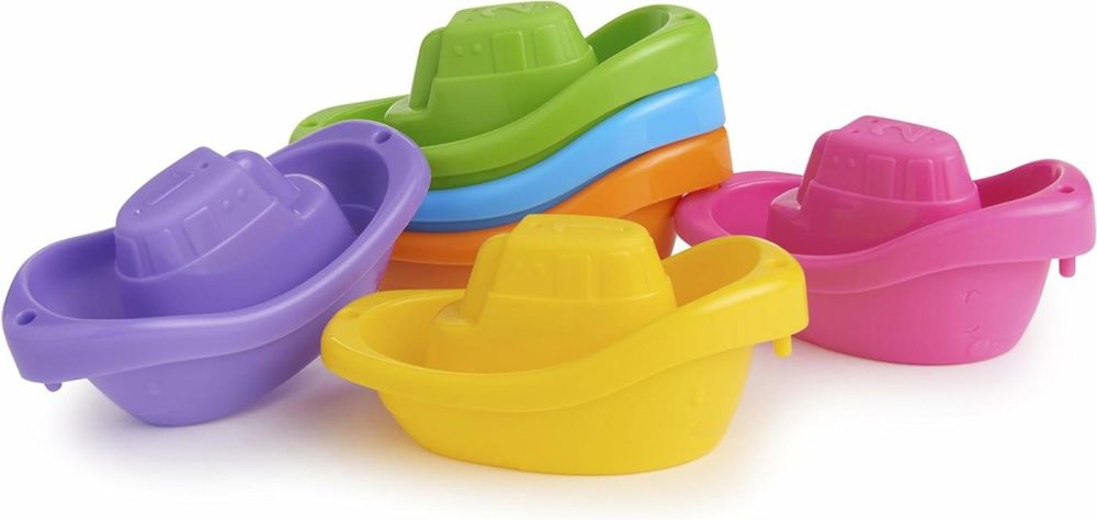 Little Boat Train Baby And Toddler Bath Toy  6 Piece Set  |  Bath Toys All Toys Bath Toys