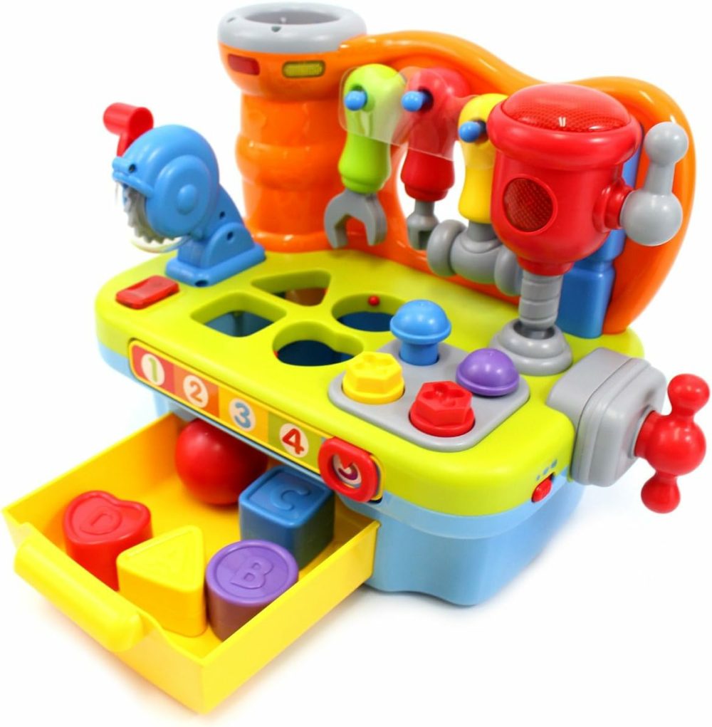 Little Engineer Multifunctional Musical Learning Tool Workbench For Kids  |  Hammering & Pounding Toys All Toys Hammering & Pounding Toys