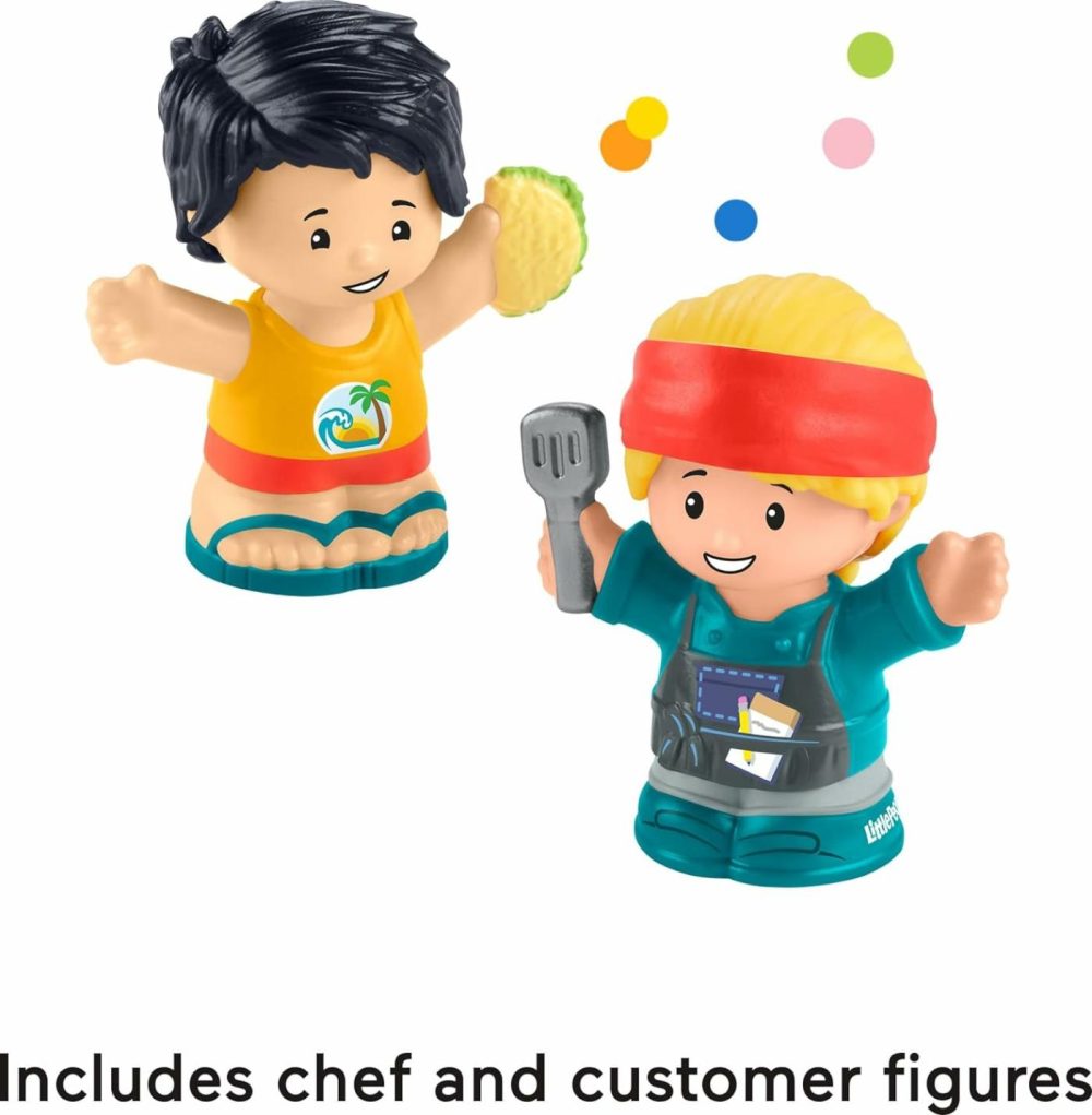 Little People Musical Toddler Toy Serve It Up Food Truck Vehicle With 2 Figures For Pretend Play Kids Ages 1+ Years​  |  Musical Toys All Toys