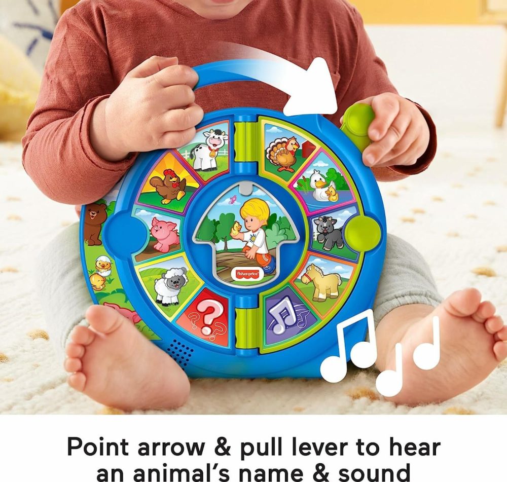 Little People Toddler Learning Toy World Of Animals See ‘N Say With Music And Sounds For Ages 18+ Months  |  Musical Toys All Toys