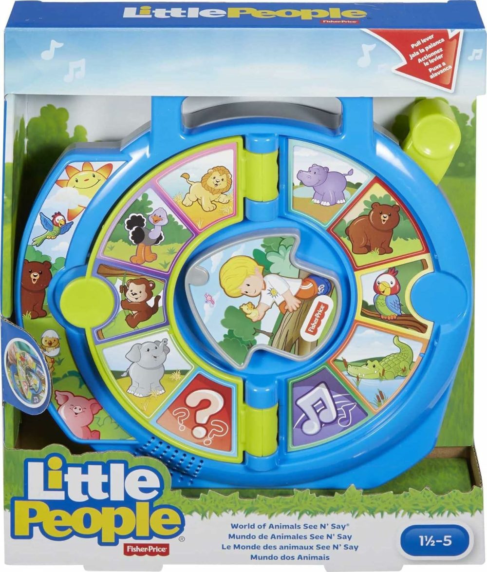 Little People Toddler Learning Toy World Of Animals See ‘N Say With Music And Sounds For Ages 18+ Months  |  Musical Toys All Toys