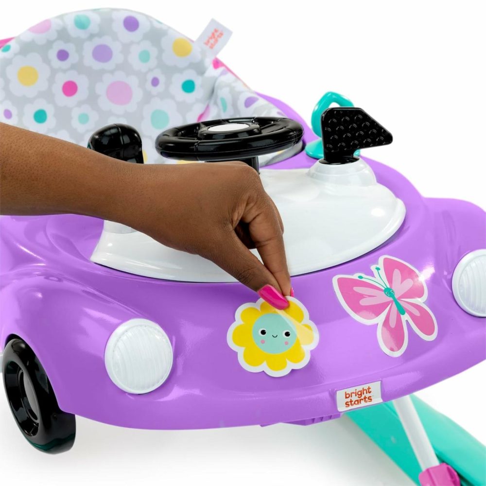 Little Speedster 3-In-1 Car Walker  Purple Power  Baby Activity Walker For Girls And Boys  6 Months+  |  Walkers All Toys Purple Power