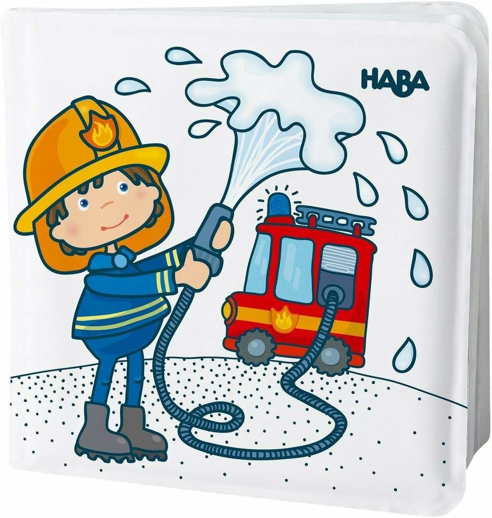 Magic Bath Book Fire Brigade – Wet The Pages To Reveal Colorful Backgrounds In Tub Or Pool  |  Bath Toys All Toys Bath Toys