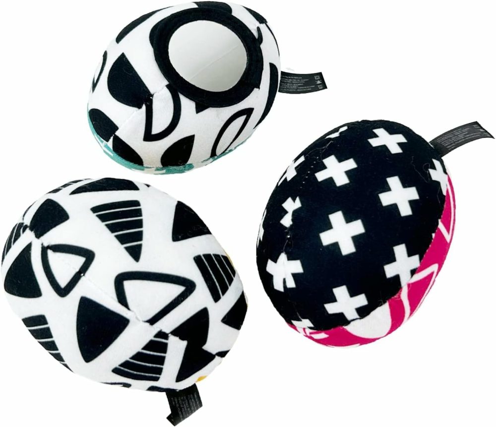 Mamaroo Replacement Toy Balls For Mamaroo 4Moms Swing,More Choices For Interactive And Reversibletoy Balls That Complement The Mamaroo With Dark Grey Cool Mesh Fabric.  |  Balls All Toys Balls