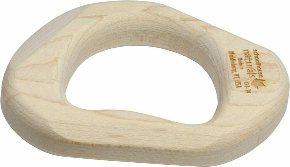 Maple Teether – Single – Made In Usa  |  Teethers All Toys brown