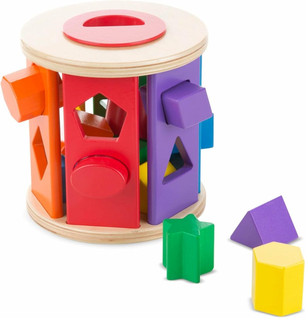 Match And Roll Shape Sorter – Classic Wooden Toy  |  Sorting & Stacking Toys All Toys Sorting & Stacking Toys